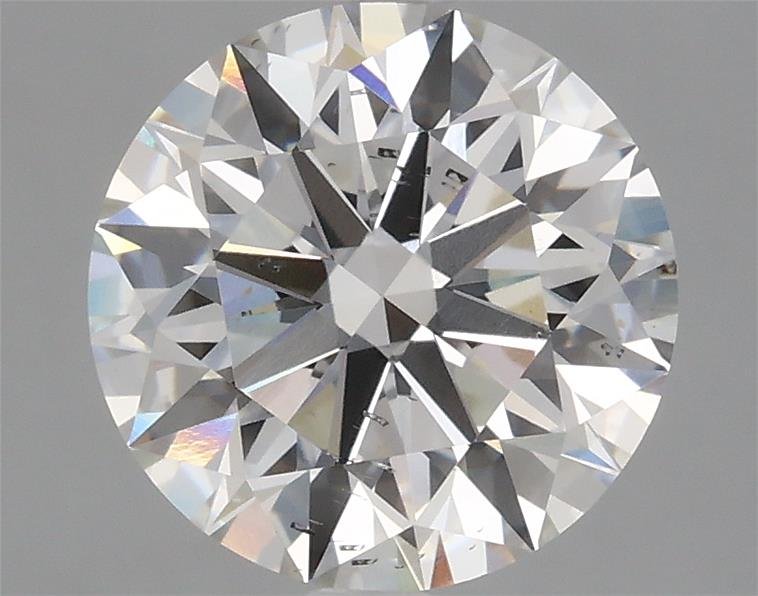 3.16ct G SI1 Rare Carat Ideal Cut Round Lab Grown Diamond