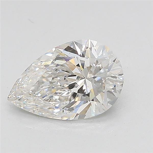 1.11ct F VS2 Rare Carat Ideal Cut Pear Lab Grown Diamond