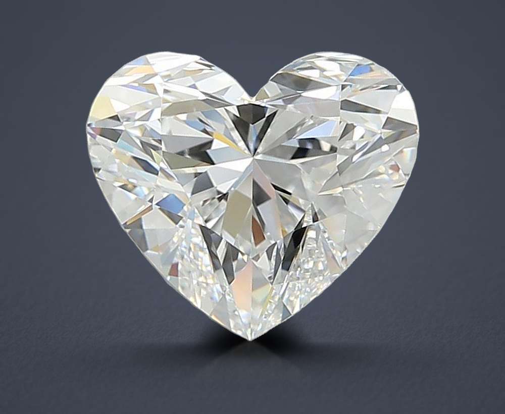 4.01 Carat Heart Lab Diamond