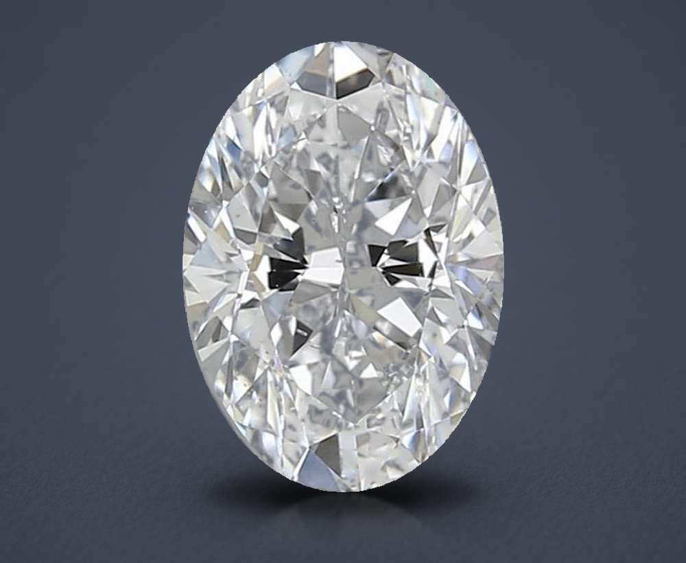 0.52 Carat Oval Lab Diamond