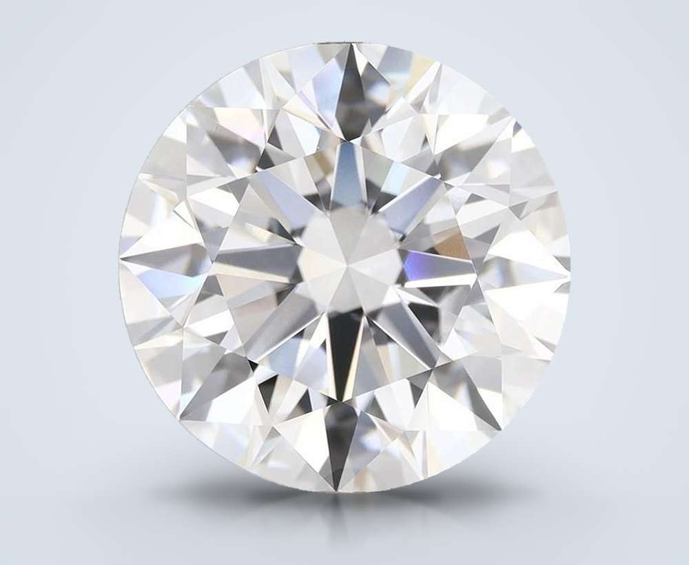 8.01 Carat Round Natural Diamond
