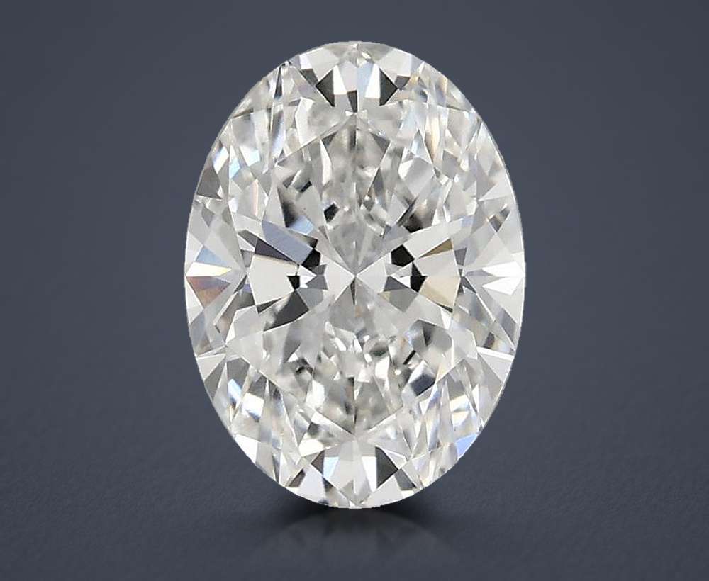 1.00 Carat Oval Lab Diamond