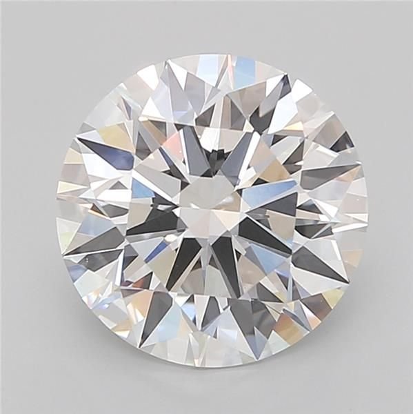 4.04ct F VVS2 Rare Carat Ideal Cut Round Lab Grown Diamond