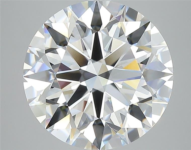 5.53ct D FL Rare Carat Ideal Cut Round Diamond