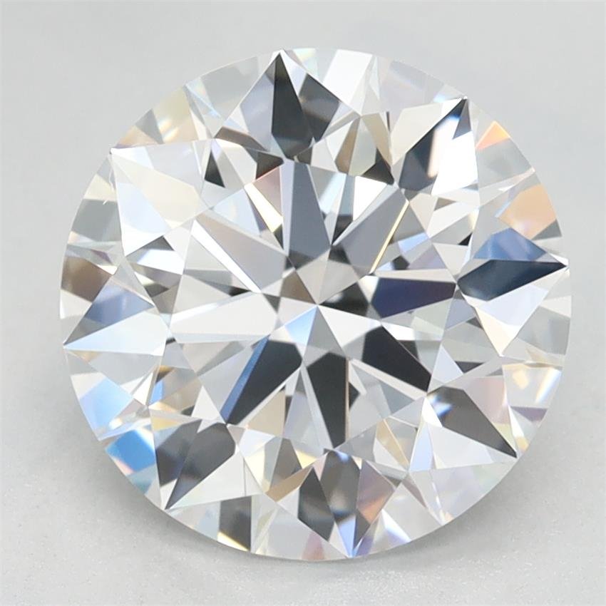 2.46ct D VVS1 Rare Carat Ideal Cut Round Lab Grown Diamond