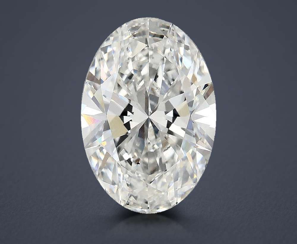 4.80 Carat Oval Lab Diamond