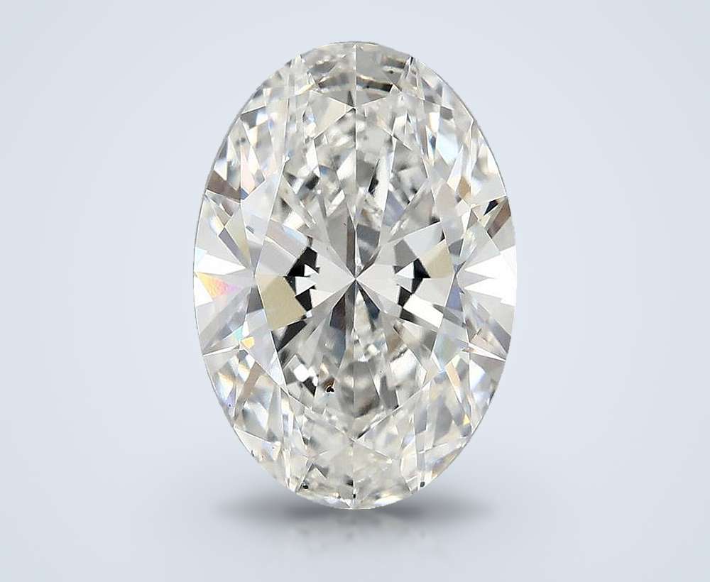 4.80 Carat Oval Lab Diamond