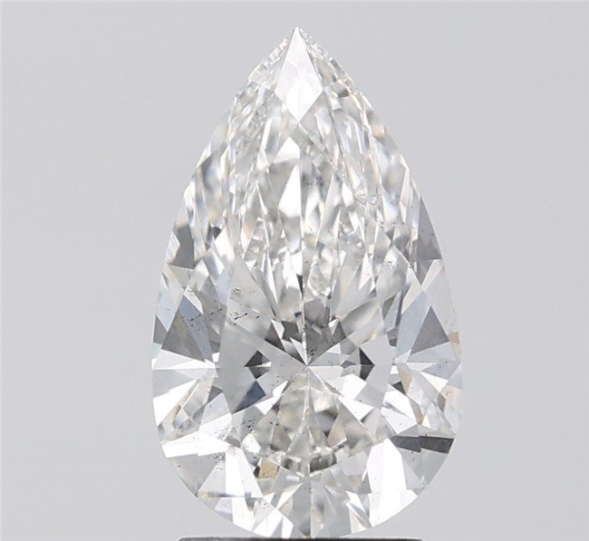 2.03ct G SI1 Rare Carat Ideal Cut Pear Lab Grown Diamond