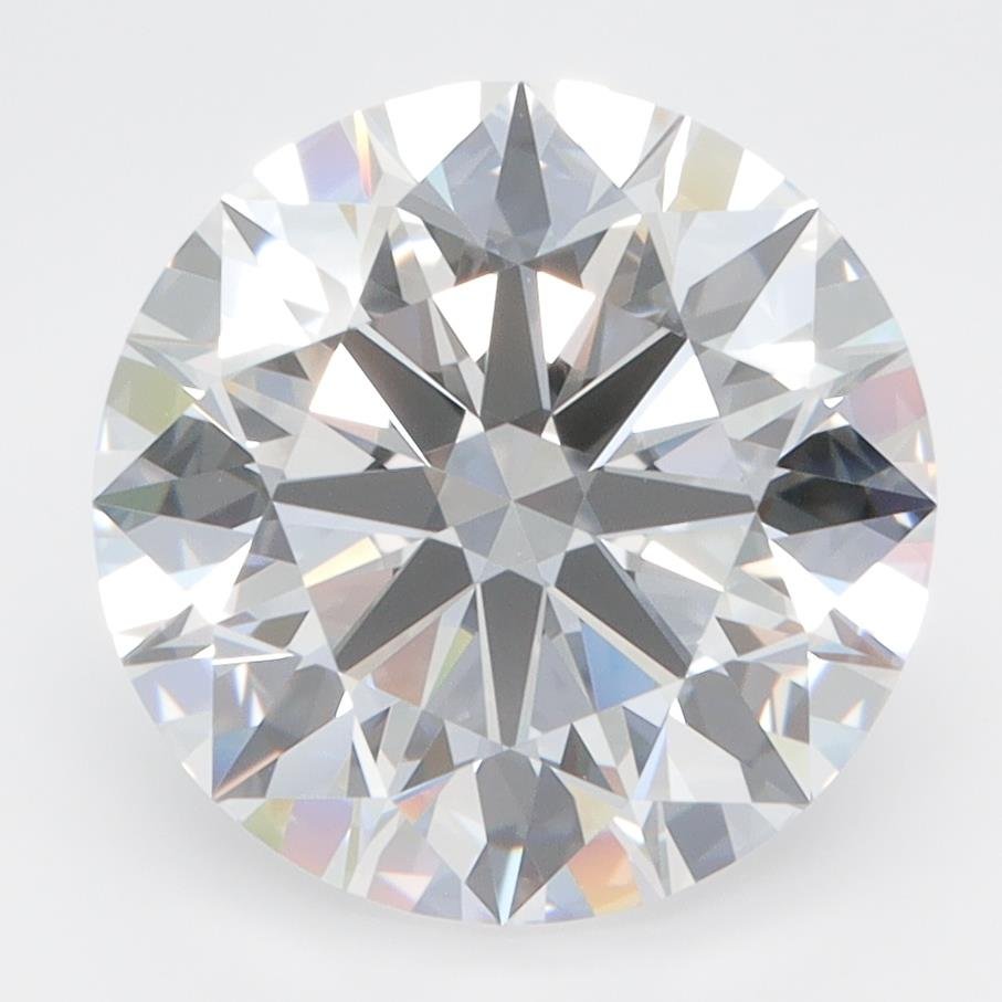 4.38ct D VVS1 Rare Carat Ideal Cut Round Lab Grown Diamond
