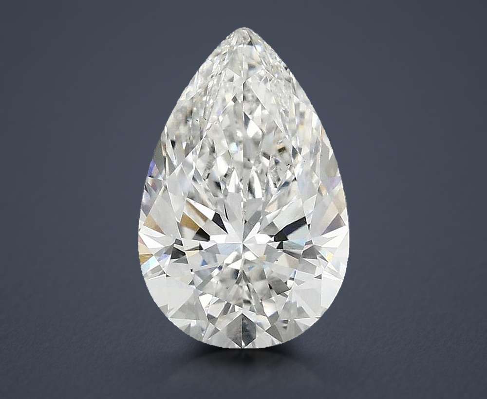 2.10 Carat Pear Lab Diamond