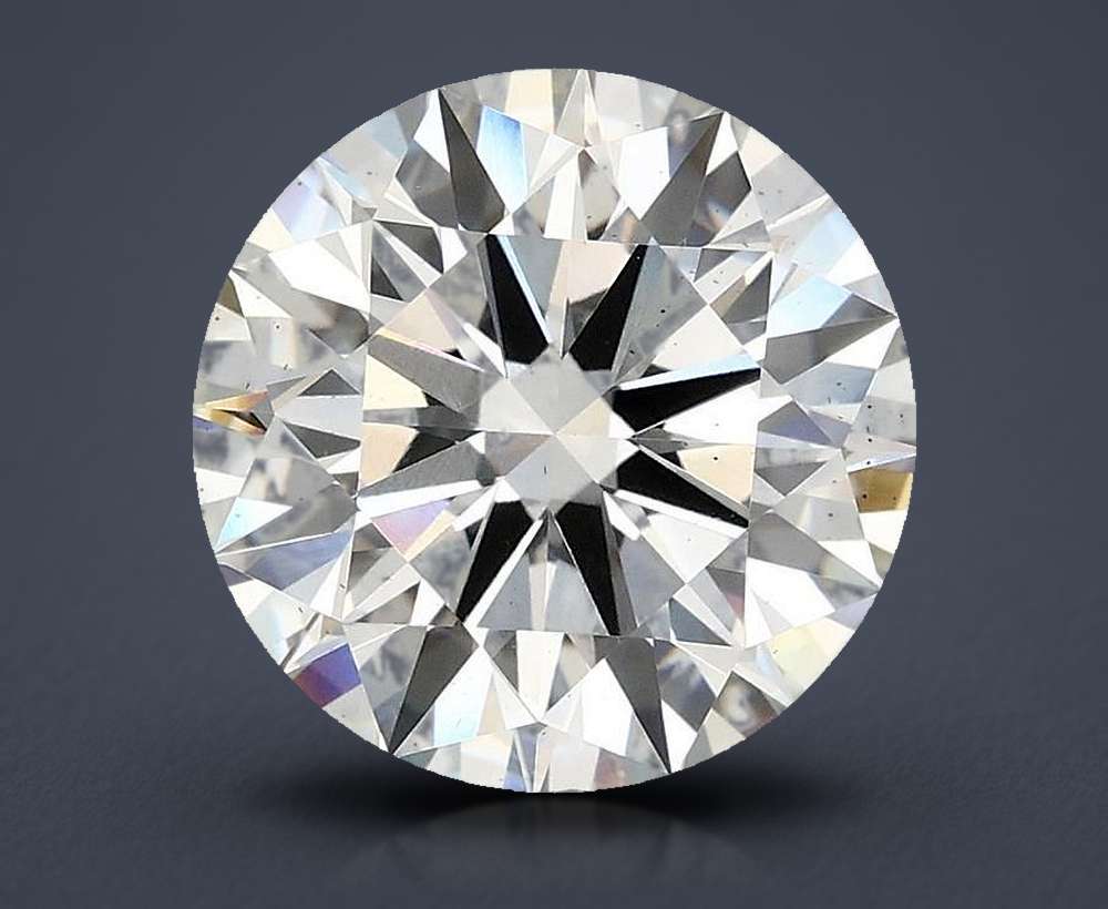 3.80 Carat Round Lab Diamond