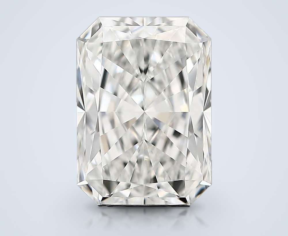 3.71 Carat Radiant Natural Diamond