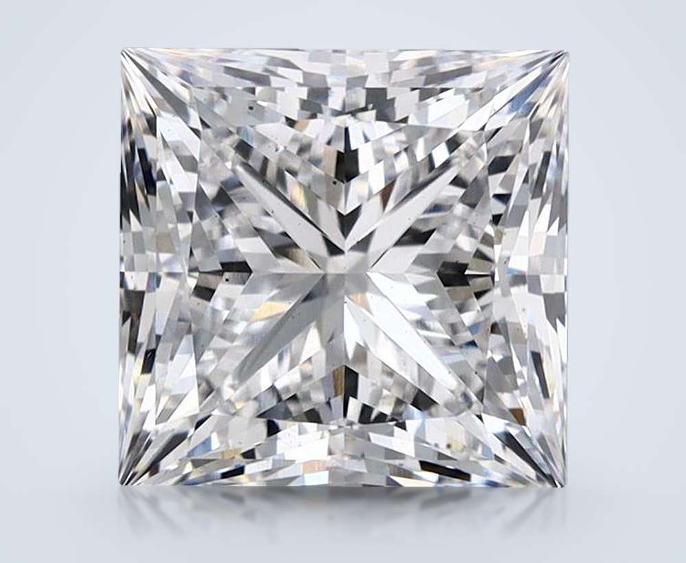 3.71 Carat Princess Lab Diamond