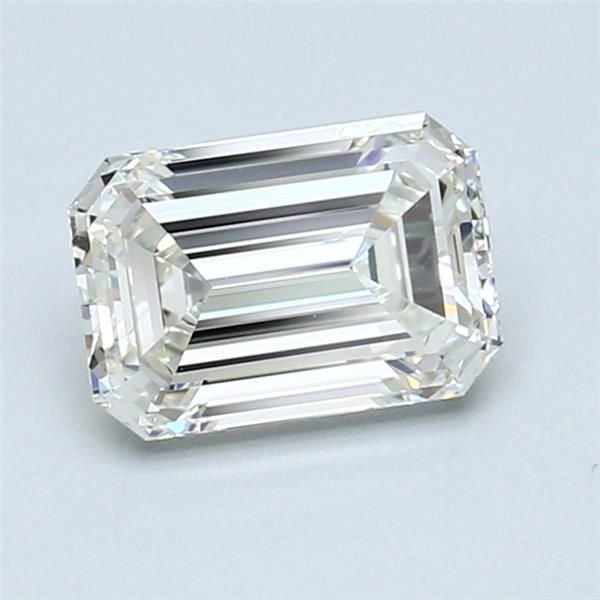 1.50ct J VVS1 Rare Carat Ideal Cut Emerald Diamond