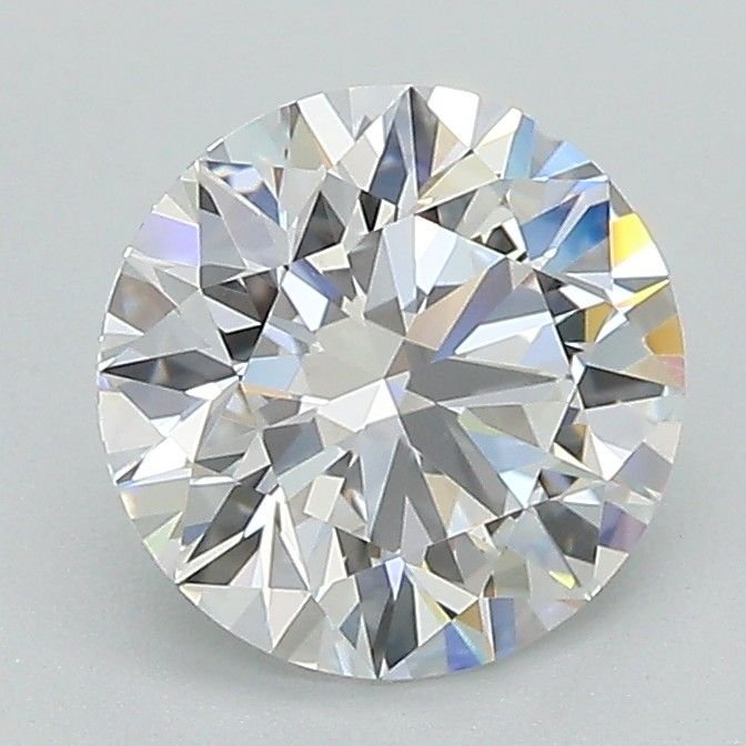 1.59ct D VS2 Rare Carat Ideal Cut Round Lab Grown Diamond