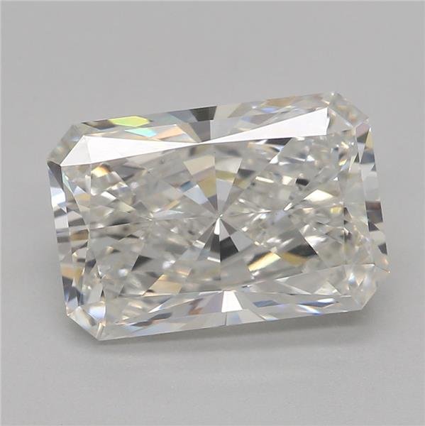 2.08ct F VVS2 Rare Carat Ideal Cut Radiant Lab Grown Diamond