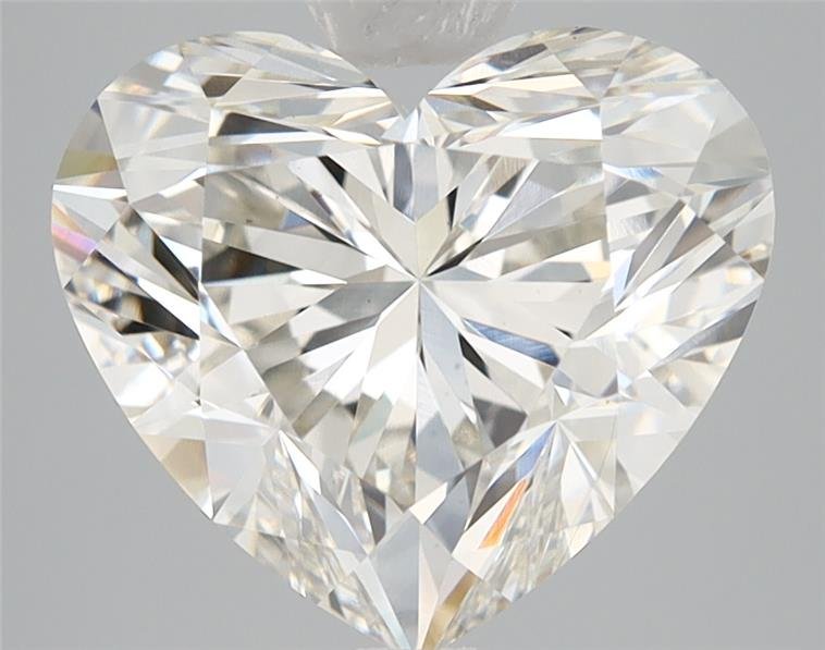 4.27ct H VS1 Rare Carat Ideal Cut Heart Lab Grown Diamond