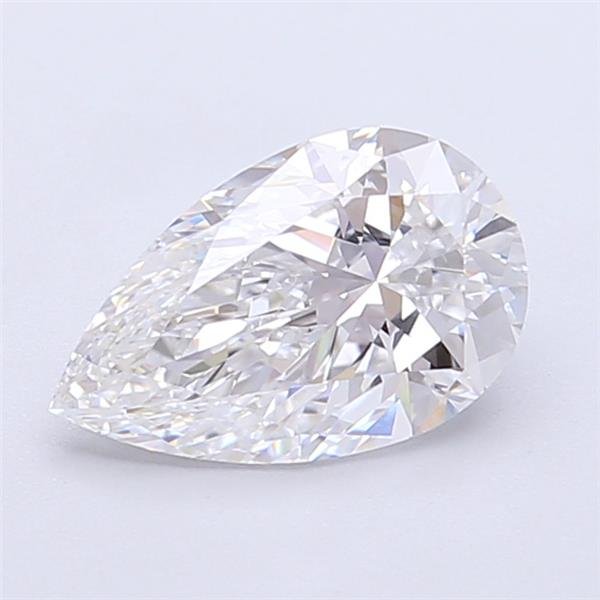 1.40ct D VVS2 Rare Carat Ideal Cut Pear Lab Grown Diamond