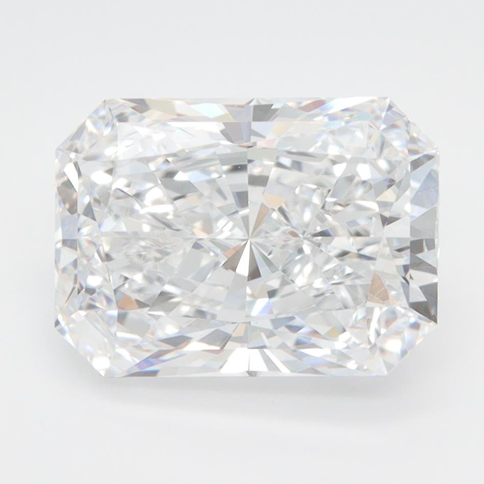 3.33ct D VVS2 Rare Carat Ideal Cut Radiant Lab Grown Diamond