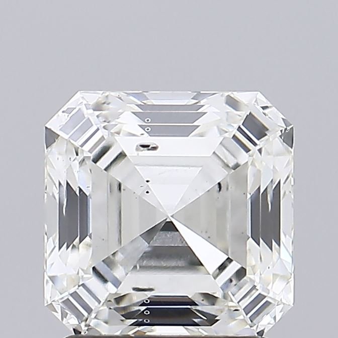 1.80ct H SI1 Rare Carat Ideal Cut Asscher Lab Grown Diamond