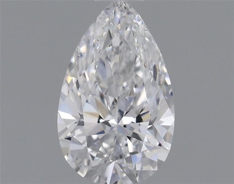 0.55ct D VS2 Rare Carat Ideal Cut Pear Lab Grown Diamond