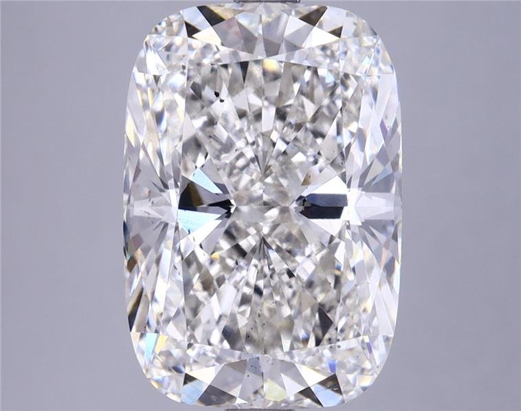 5.28ct H SI1 Rare Carat Ideal Cut Cushion Lab Grown Diamond