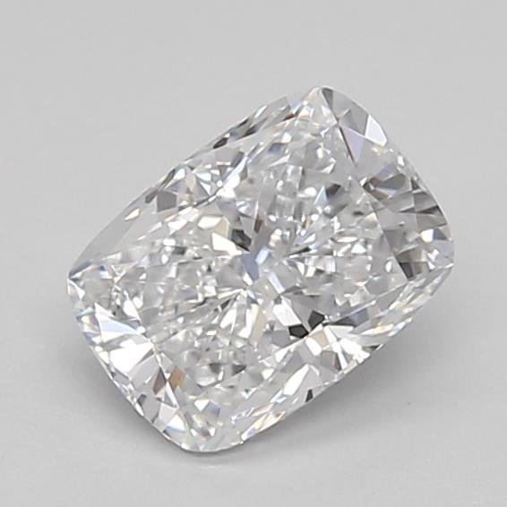 0.63ct D VVS2 Very Good Cut Cushion Lab Grown Diamond