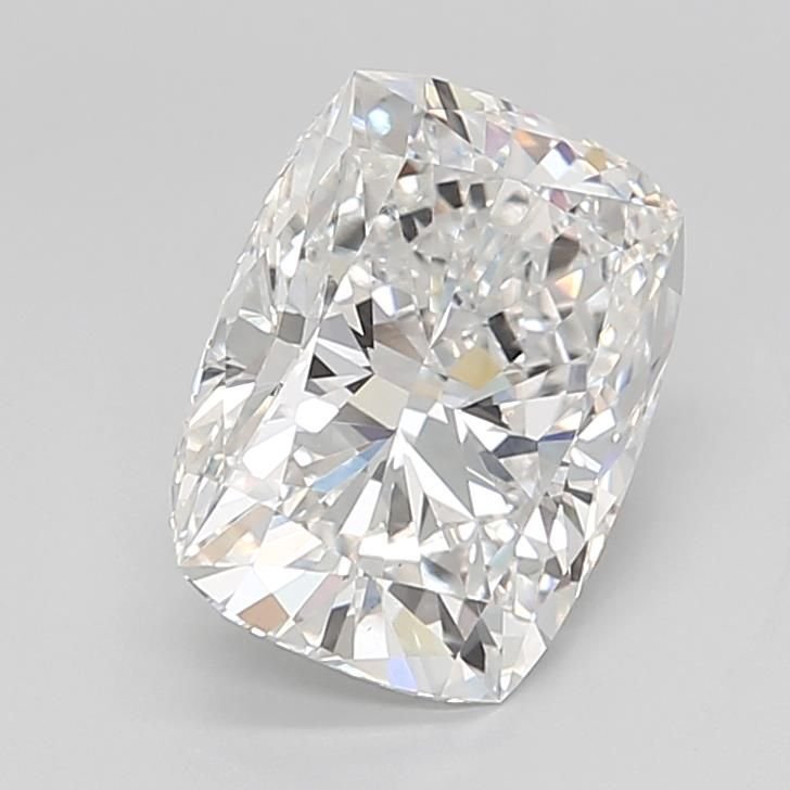 4.06ct E VS1 Rare Carat Ideal Cut Cushion Lab Grown Diamond
