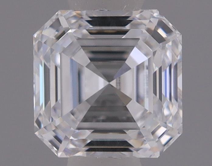 0.51ct D VVS2 Rare Carat Ideal Cut Asscher Lab Grown Diamond