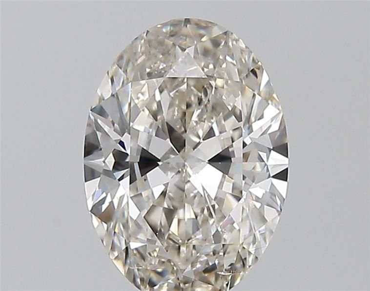 2.01ct K SI2 Rare Carat Ideal Cut Oval Diamond