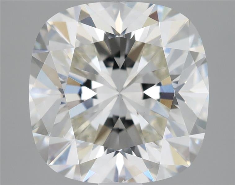 2.71ct H VS1 Rare Carat Ideal Cut Cushion Lab Grown Diamond