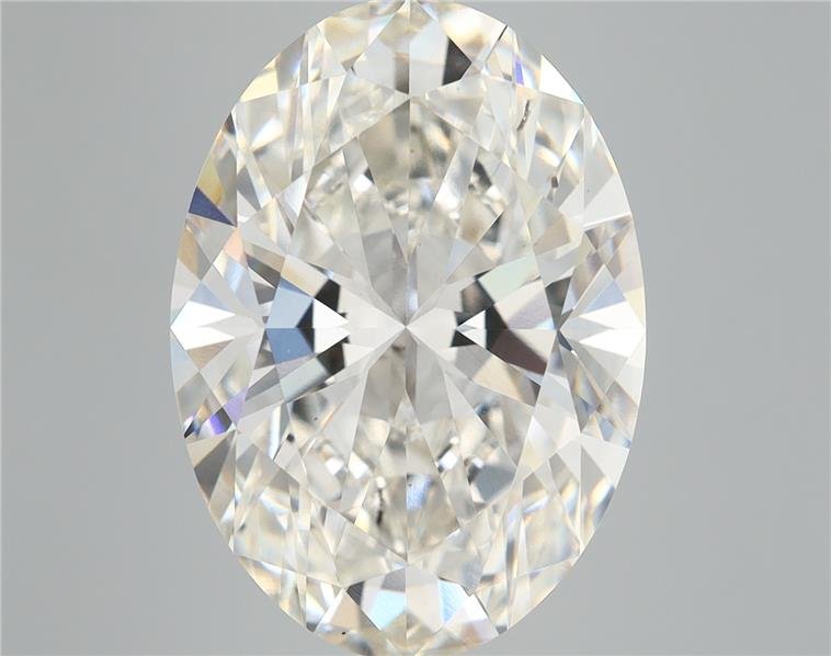 9.23ct H VS2 Rare Carat Ideal Cut Oval Lab Grown Diamond