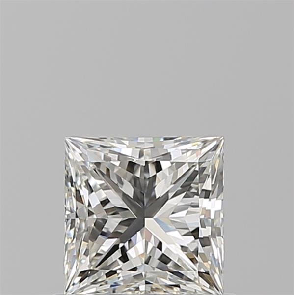 Princess shape 0.80 Carat Natural Diamond, I, VVS2, GIA Certified