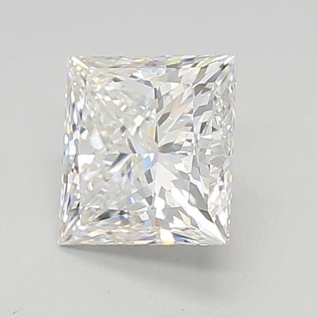 2.03ct F VS2 Rare Carat Ideal Cut Princess Lab Grown Diamond