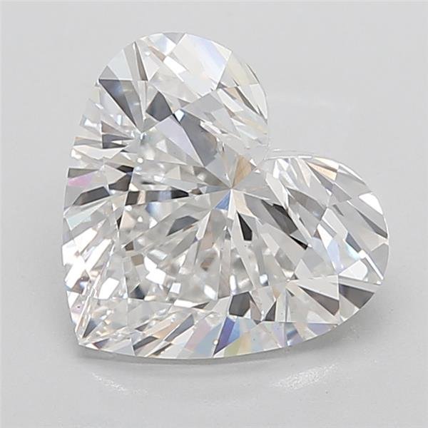 6.08ct E VS1 Rare Carat Ideal Cut Heart Lab Grown Diamond