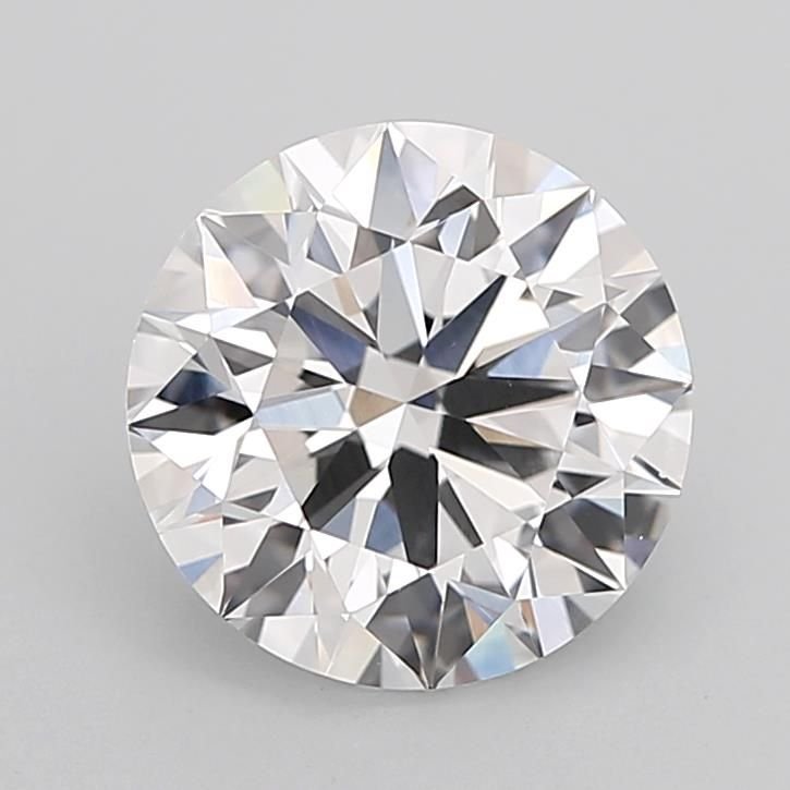 2.76ct D VS1 Rare Carat Ideal Cut Round Lab Grown Diamond