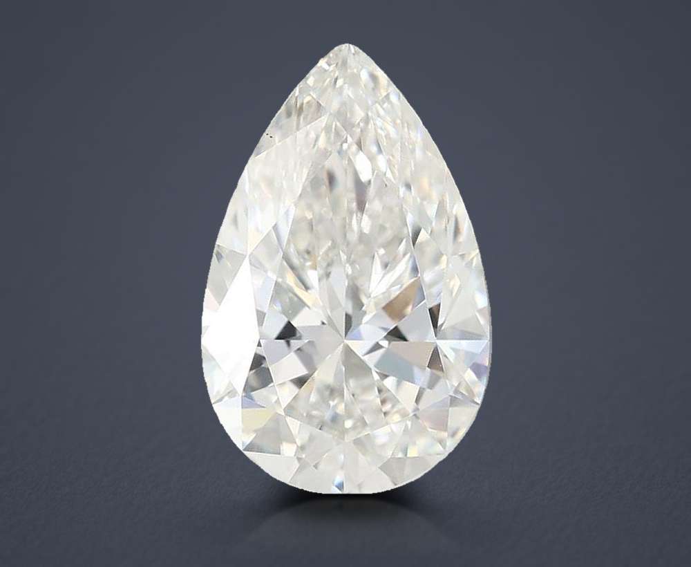 2.51 Carat Pear Lab Diamond