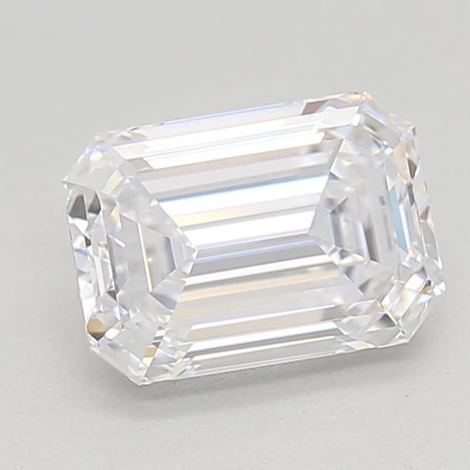 0.95ct D VS1 Rare Carat Ideal Cut Emerald Lab Grown Diamond