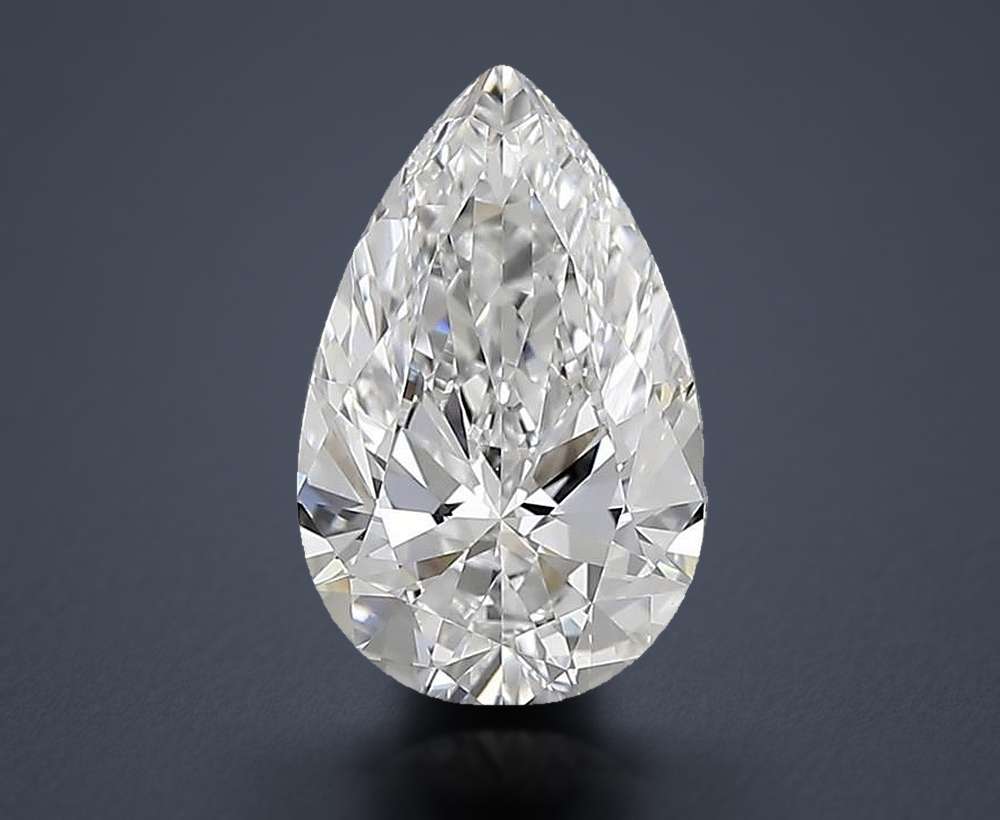 2.01 Carat Pear Natural Diamond