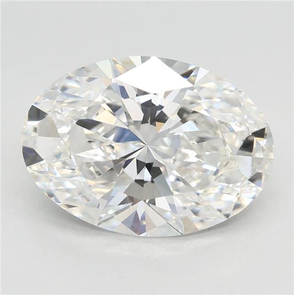 3.59ct G VVS2 Rare Carat Ideal Cut Oval Lab Grown Diamond