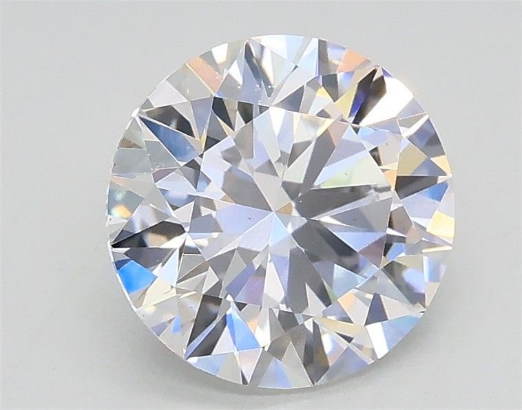 1.55ct D VS2 Rare Carat Ideal Cut Round Lab Grown Diamond