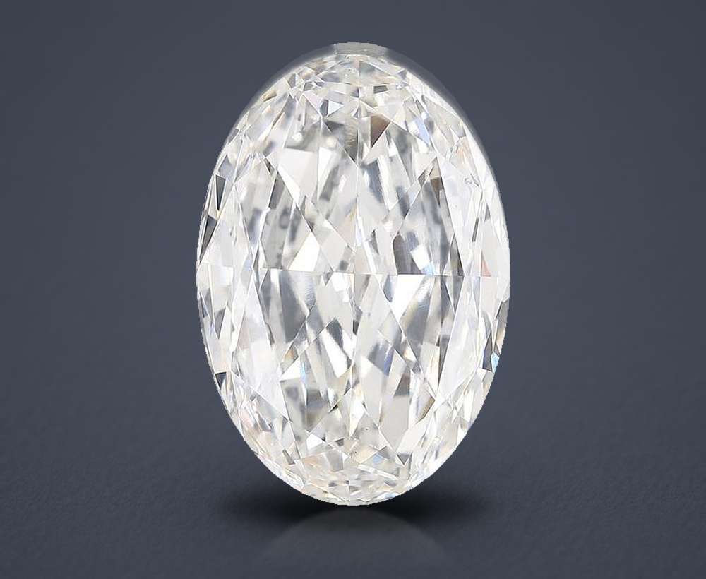 10.53 Carat Oval Lab Diamond