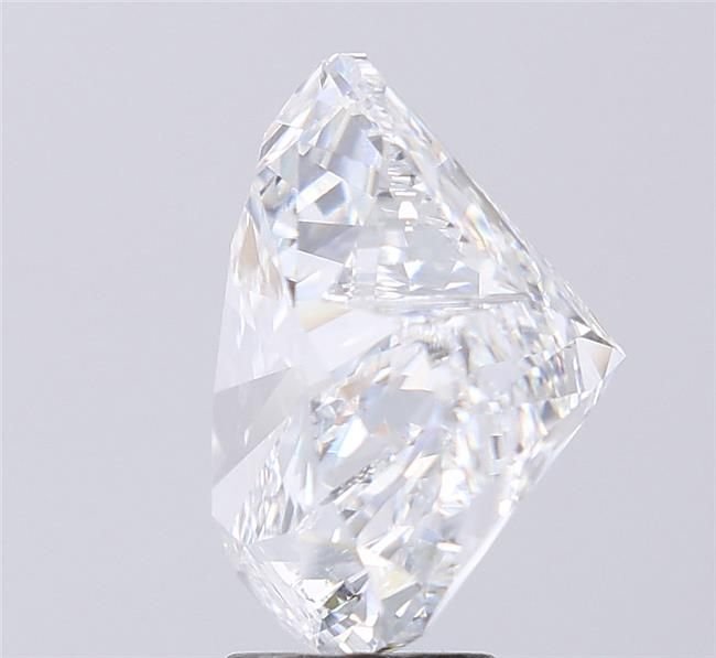 7.07ct F VVS2 Rare Carat Ideal Cut Heart Lab Grown Diamond