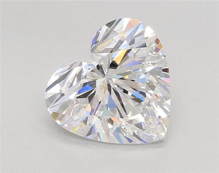 4.04ct D VVS2 Rare Carat Ideal Cut Heart Lab Grown Diamond