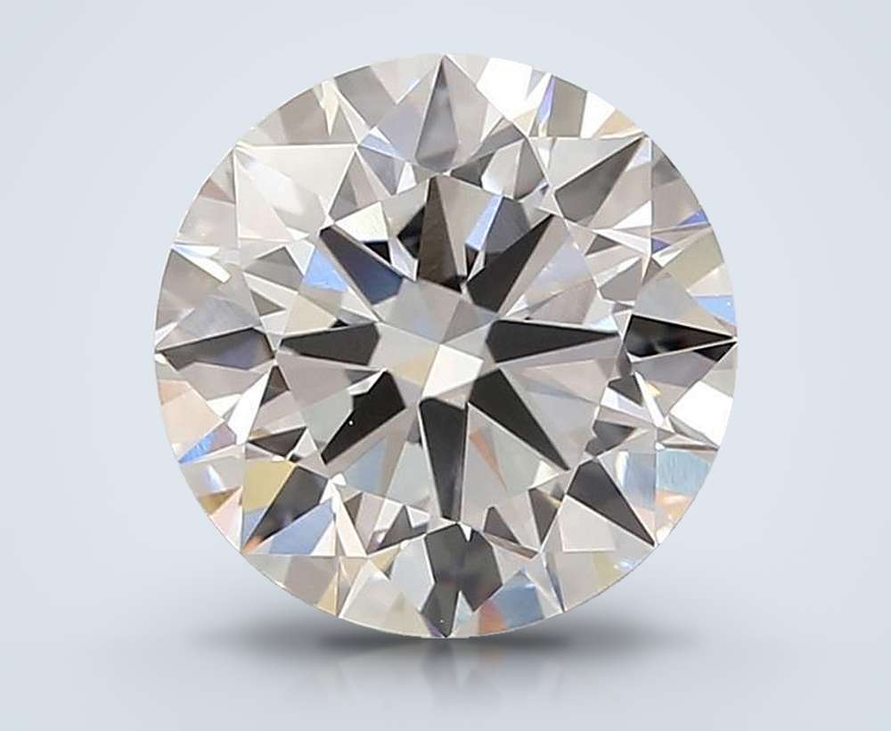 4.00 Carat Round Lab Diamond