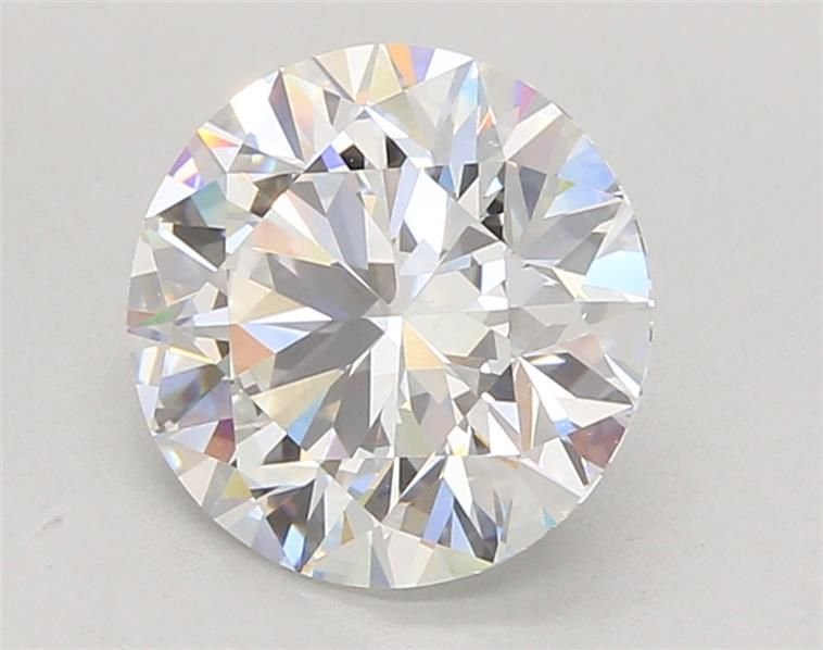 3.04ct E VVS1 Rare Carat Ideal Cut Round Lab Grown Diamond
