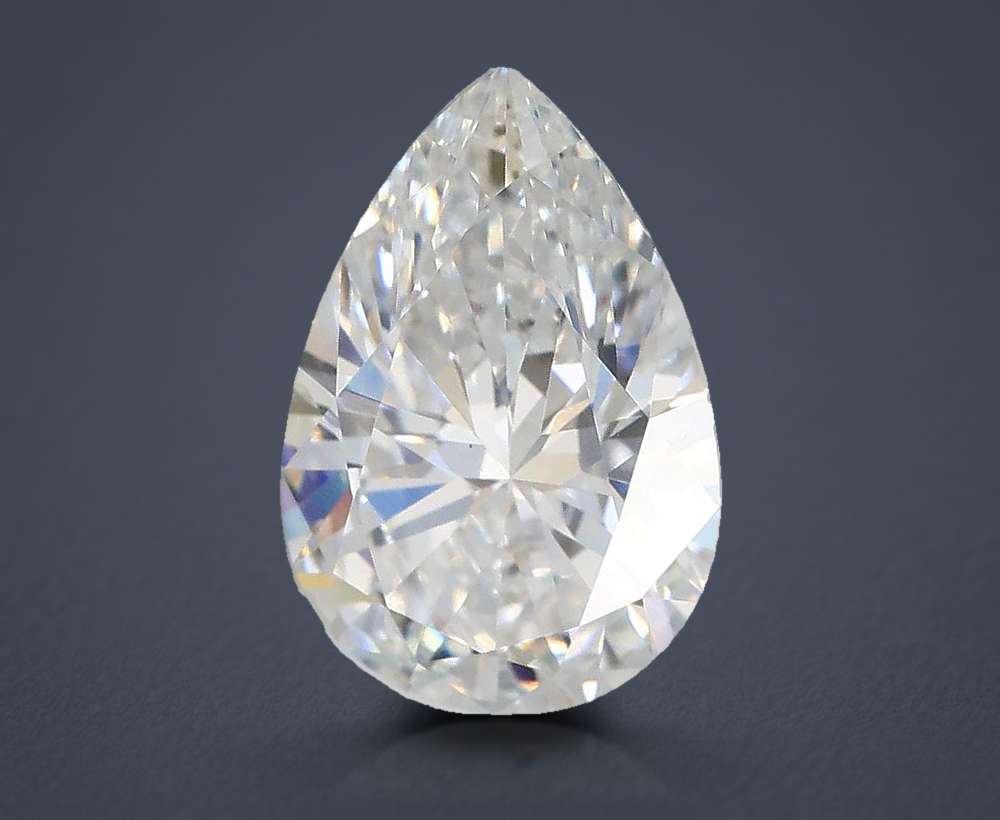 2.00 Carat Pear Lab Diamond