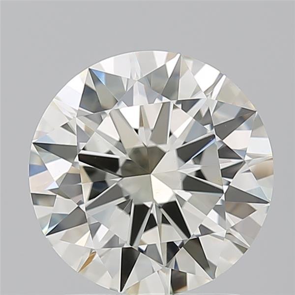 2.01ct K VVS2 Excellent Cut Round Diamond