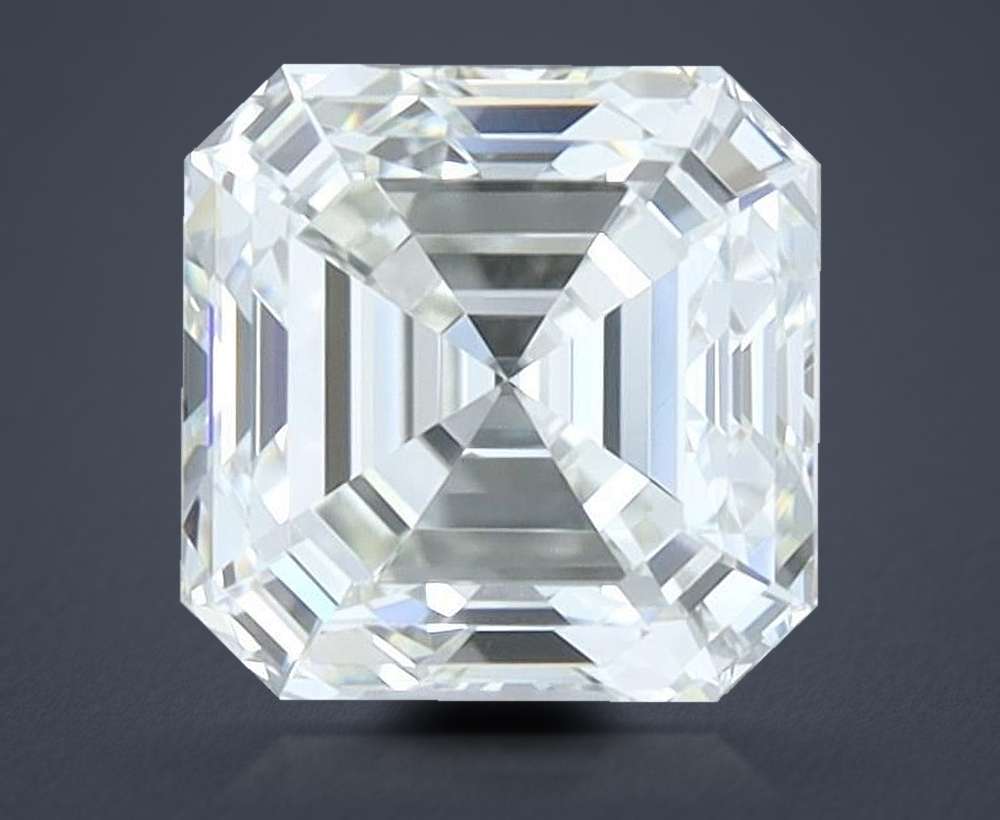 0.50 Carat Asscher Natural Diamond