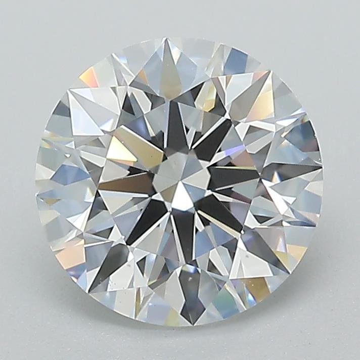 2.17ct D VS1 Rare Carat Ideal Cut Round Lab Grown Diamond